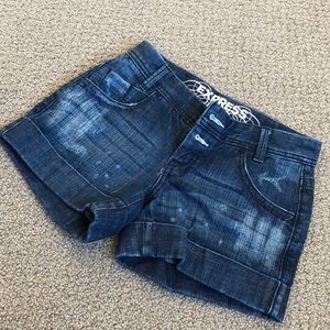 NWOT [Express] Denim Shorts - 00